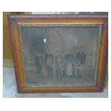 DOUBLE OAK FRAME W/ PIC