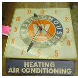 VINTAGE AVERTISING CLOCK