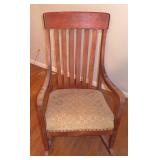 VINTAGE OAK ROCKER