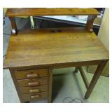 ANTIQUE OAK DESK