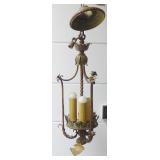 HANGING IRON LAMP