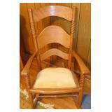 BARLEY TWIST OAK ROCKER