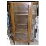 OAK CHINA CABINET