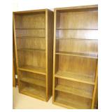OAK BOOKCASES