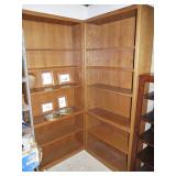 OAK BOOKCASES