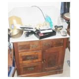 MARBLE TOP WASH STAND
