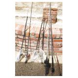 FISHING RODS AND REELS
