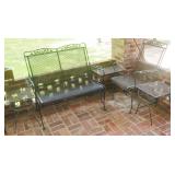 METAL PATIO FURNITURE