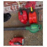 BLOWER GAS CANS