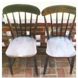2 ANTIQUE CHAIRS