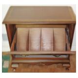 RECORD CABINET  OPEN