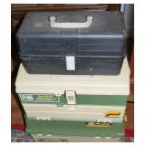 TACKLE BOXES W/LURES