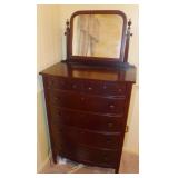 CHEST W/ MIRROR