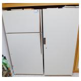 FRIDGE  AND FREEZER