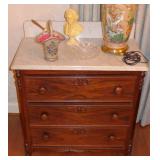 MARBLE TOP CHEST