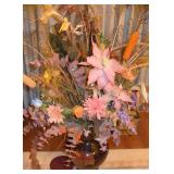 FLOWER ARRANGEMENT AND VASE