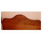 ANTIQUE CHERRY CANOPY BED