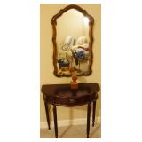 TABLE AND MIRROR