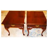 QUEEN ANNE END TABLES