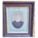 VINTAGE FRAME AND PIC