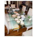 DINING ROOM TABLE 8 CHAIRS 