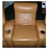 LEATHER THEATER SEAT