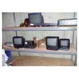 ELECTRONIC ITEMS AND SHELVES