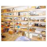 ASST ITEMS AND SHELVES