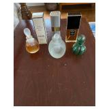 Chanel and perfume bottles