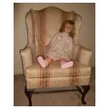 Pair of Matching Wingback Chairs