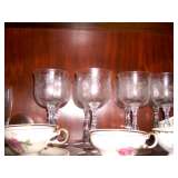 Etched Stemware