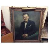 Lot 97 - oil portrait