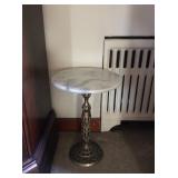 marble top brass stand