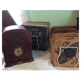 vinyl records/am-fm radio