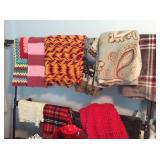 blankets and scarves