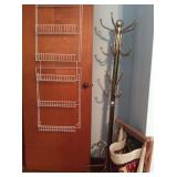 brass coat rack