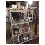 shelf/vintage pottery