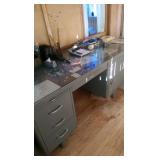metal desk