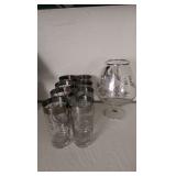 25th anniversary glasses