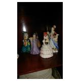 porcelain statues