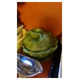 serving bowl and platter