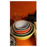 serving bowl and platter
