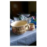 staffordshire large bowl with handle