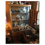 china cabinet w/glass doors