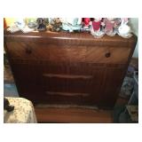 art deco dresser w/mirro