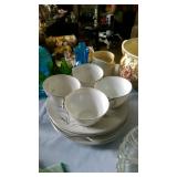 teacups and snackplates