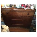 art deco dresser and mifrror