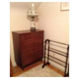 chest and blanket rack