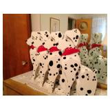 4 Wooden dalmations
