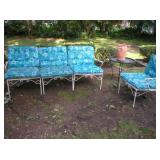 wrought iron patio set